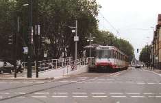 Foto: Stadtbahnwagen B80C als U 17 in Essen-Karnap